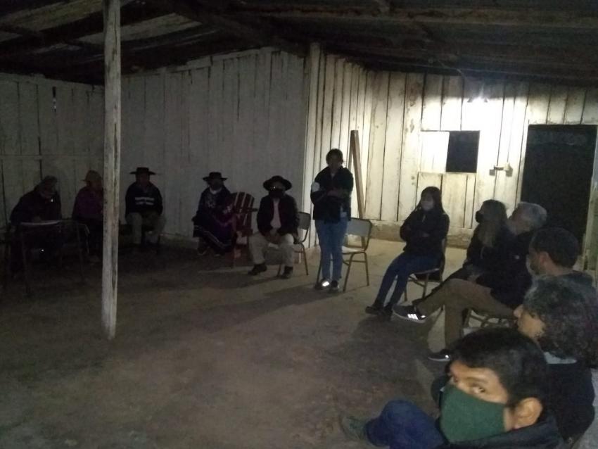   En Ayllus Río Blanquito, con integrantes de la comunidad,  de PPD Argentina y equipo FAUBA